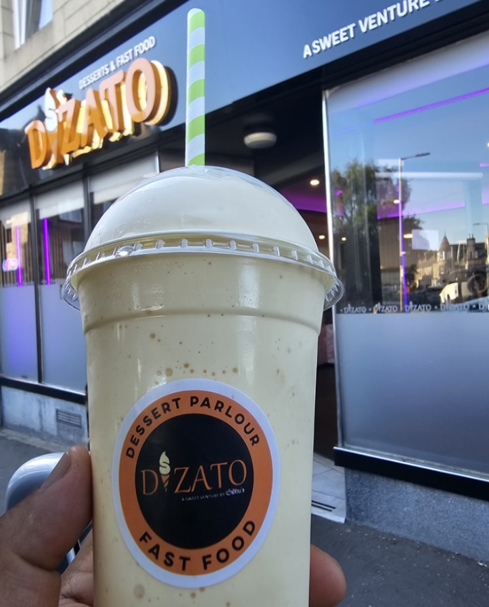 Dizato Dessert Parlour Creamy Milkshake 